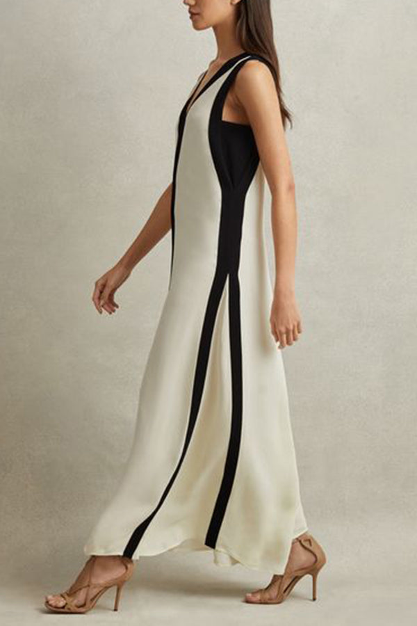 Lorelei | Reversibles Maxikleid im eleganten Stil