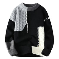 FINLEY – Hochwertiger Strickpullover für stilvolle Momente in Schwarz