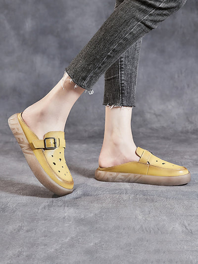 Hestery | Rückenfreie Mules Flats für Frauen