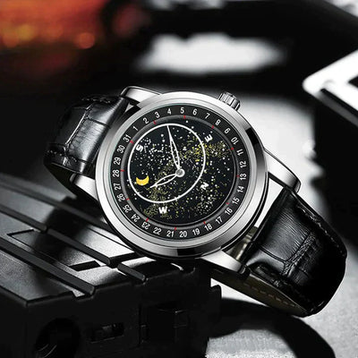 Kosmos | Sternenhimmel Scheibe leuchtend