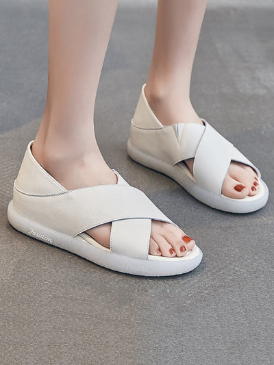 Machella | Damen Sandalen mit niedrigem Absatz