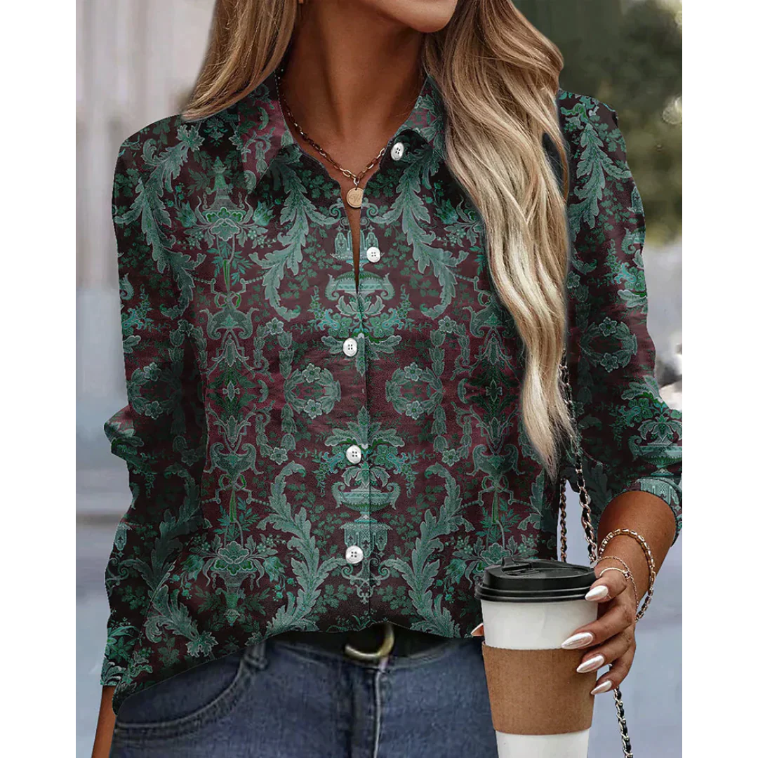 Ardelia® | Lässige Bluse mit langen Ärmeln für Damen