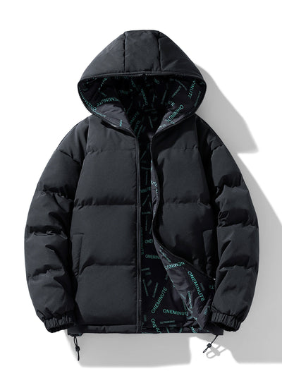 Warme Lässige Wendbare Gepolsterte Winterjacke für Herren | Ideal für den Winter
