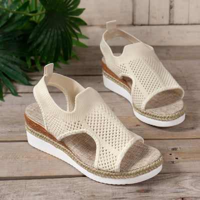 Holley | Bequeme Sommer Keilsandalen für Damen
