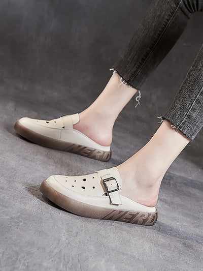 Hestery | Rückenfreie Mules Flats für Frauen
