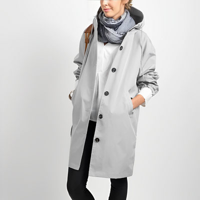 Georgette - Funktionale Und Stilvolle Wasserdichte Regenjacke Für Damen