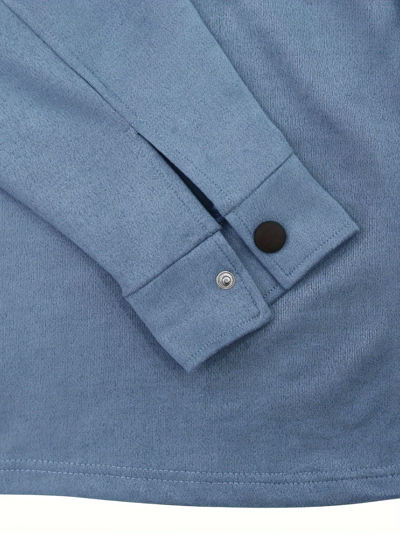 Lässiger Einfarbiger Baumwolle Trainingsanzug mit Knopfleiste, Hemd und Hose für Herren | Perfekt für Outdoor-Aktivitäten