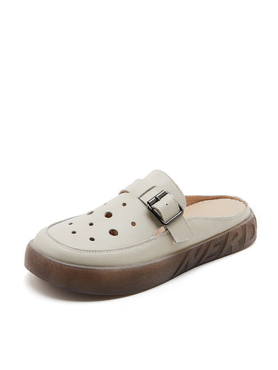 Hestery | Rückenfreie Mules Flats für Frauen