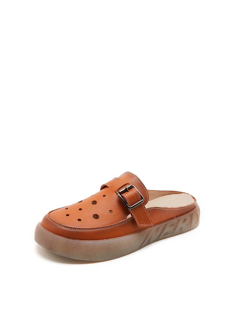 Hestery | Rückenfreie Mules Flats für Frauen
