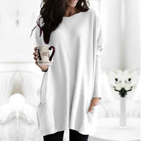 Marcella - Elegantes Langarmshirt in Weiß