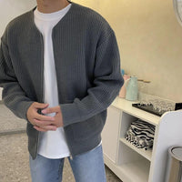 Federico™ - Trendige Strickjacke in Grau