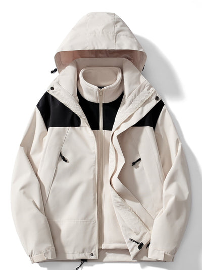 Outdoor Winddichte Wasserdichte Sport Winterjacke für Damen | Ideal für den Winter