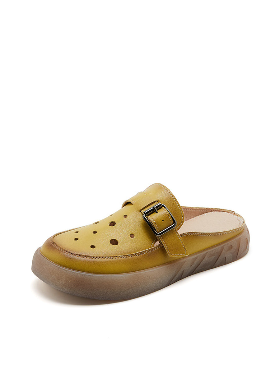 Hestery | Rückenfreie Mules Flats für Frauen