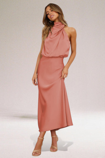 Nina – Elegantes Halterneck-Kleid
