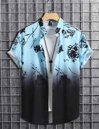 Blau Schwarz