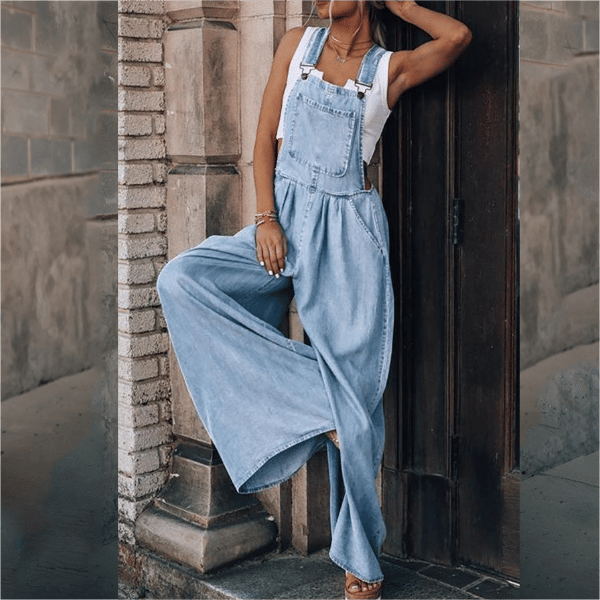 Fudus | Damen Jumpsuit Aus Denim