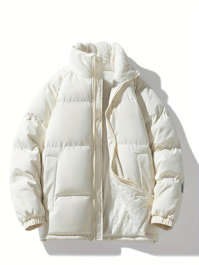 Stilvolle Warme Fleece Puffer Winterjacke für Damen | Ideal für den Winter