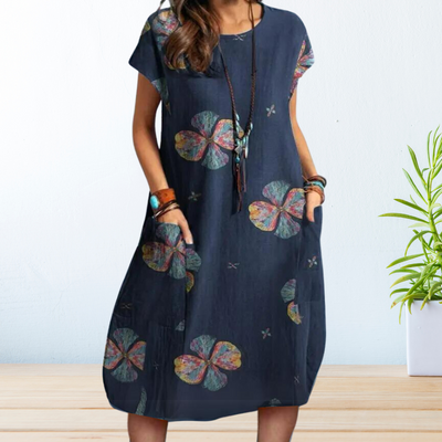 Senta - Stilvolles und bequemes lockeres Kleid für Damen