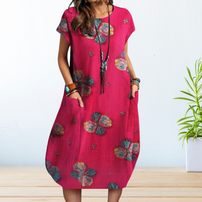 Senta - Stilvolles und bequemes lockeres Kleid für Damen