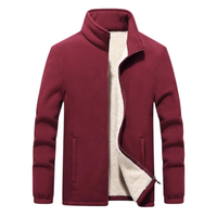 MEIKE - Fleecejacke in Rot