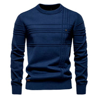 ORLAN – Herbstpullover für Männer in Marineblau