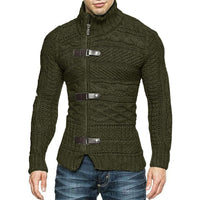 OSCAR KLASSICH STRICKPULLOVER in ARMY