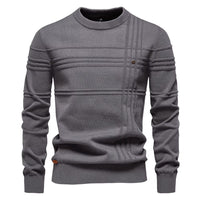 ORLAN – Herbstpullover für Männer in Dunkelgrau