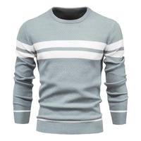 DAWSON - STRICKPULLOVER FÜR MÄNNER in Blau