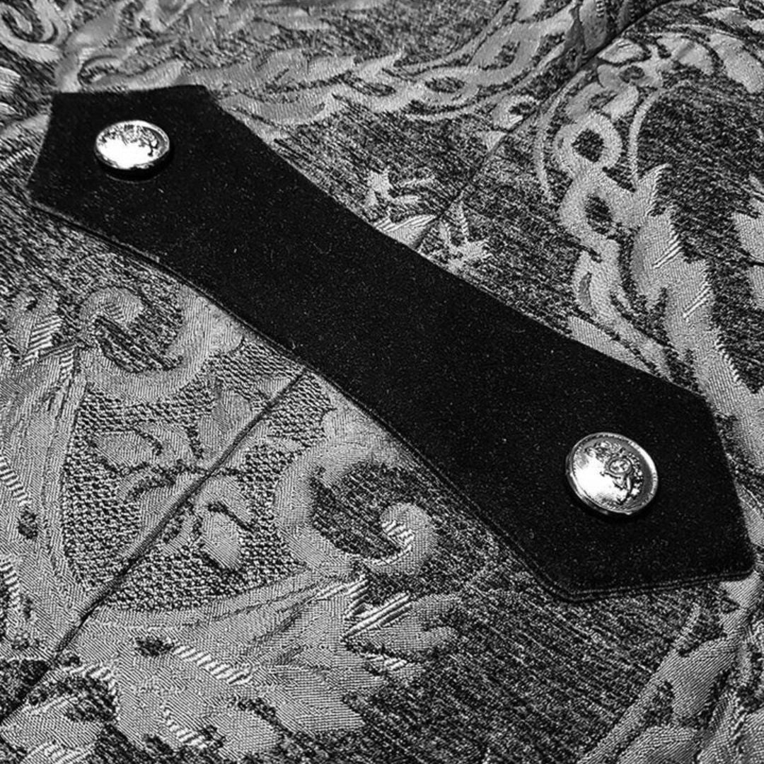 Fudus | Viktorianisch Inspirierter Frack Mit Geprägtem Brokatmuster