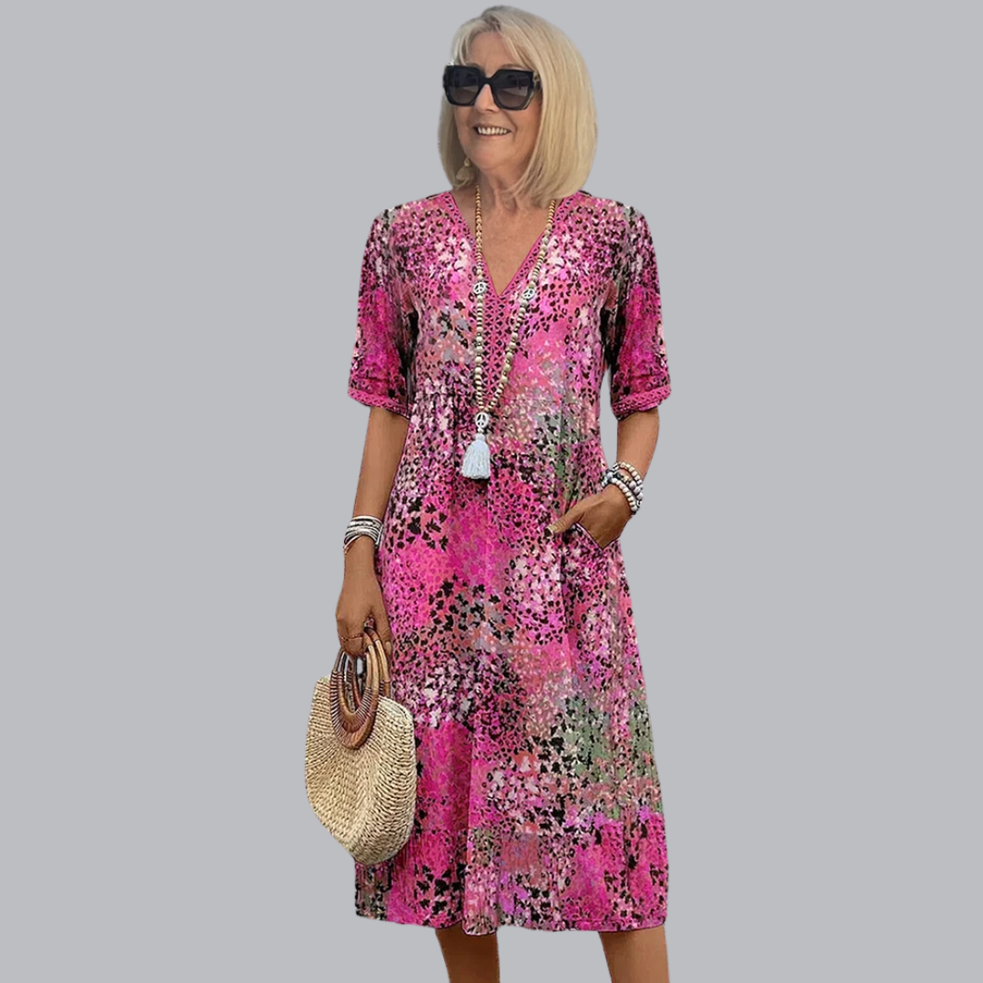 Florencia™ | Lebhaftes Midi-Kleid