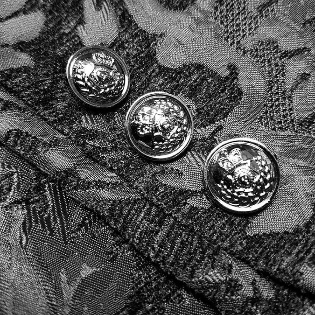 Fudus | Viktorianisch Inspirierter Frack Mit Geprägtem Brokatmuster