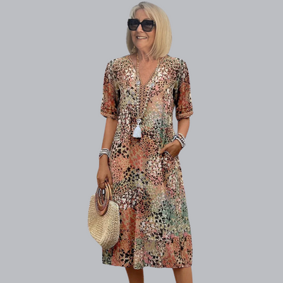 Florencia™ | Lebhaftes Midi-Kleid