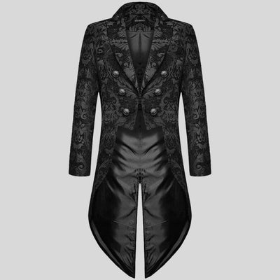 Fudus | Viktorianisch Inspirierter Frack Mit Geprägtem Brokatmuster
