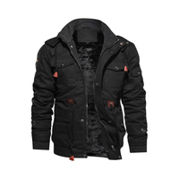 FRANZ - DIE WINDDICHTE UND STYLISCHE JACKE in Schwarz