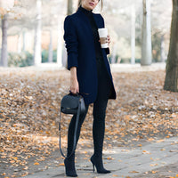 Jazmin - Bequemer Blazer in Dunkelblau