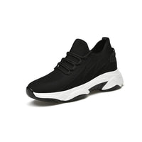 Kevin | Höhensteigernde Sneaker +10CM in Schwarz +10CM