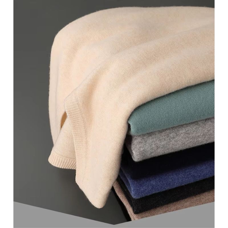 Fudus | Kaschmir Pullover Herren, V-ausschnitt, Weiches Kaschmir Strickmaterial