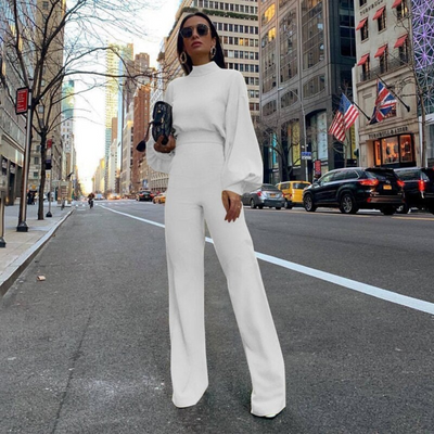 Jumpie | Eleganter Jumpsuit mit Halbem Kragen