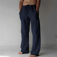 Martin - Komfortable Hose mit Zugband in Marineblau