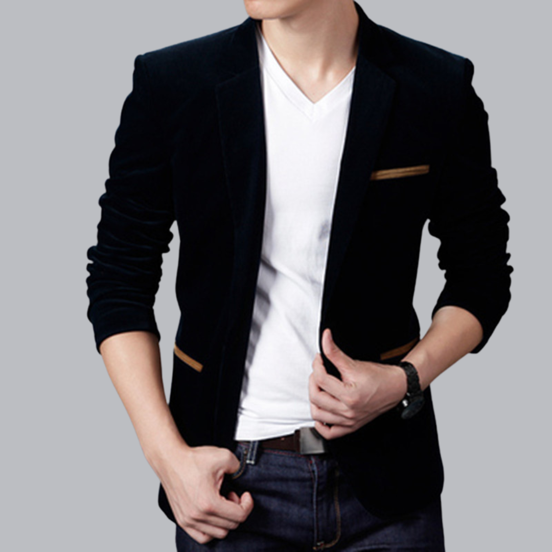 Mikko™ |  Moderner Samtblazer