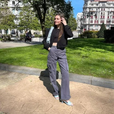 Bilha® | Lässige Cargohose für Damen