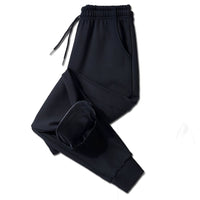 Theo - Bequeme und warme Hose in Schwarz