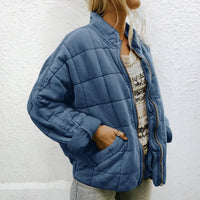 Sophia™  | Luxuriöse Steppjacke in Blau