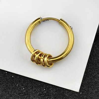 Micara - 5-Ring Hoops - Ohrringe