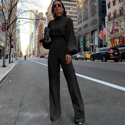 Jumpie | Eleganter Jumpsuit mit Halbem Kragen