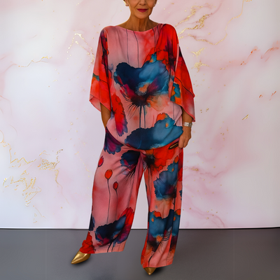 Mona™| Zweiteiliges Damen-Set aus Satin