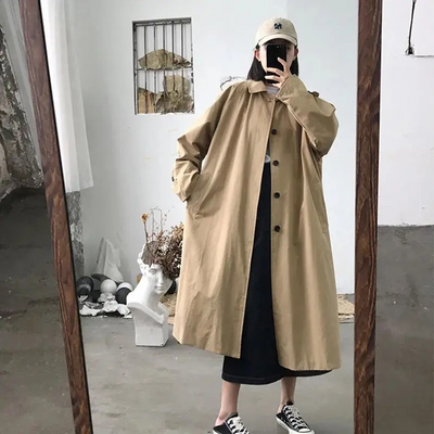 Stylischer Oversized Trenchcoat für Damen | Ideal für den Winter