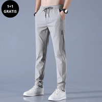 Schnelltrocknende Herren Stretchhose | 1+1 GRATIS in Grau