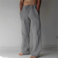 Martin - Komfortable Hose mit Zugband in Grau