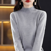 Natille - Bequemer Pulli in Grau